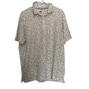 Puma white and blue floral